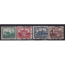 ALEMANIA 1930 SERIE COMPLETA FINAMENTE USADA 120 €